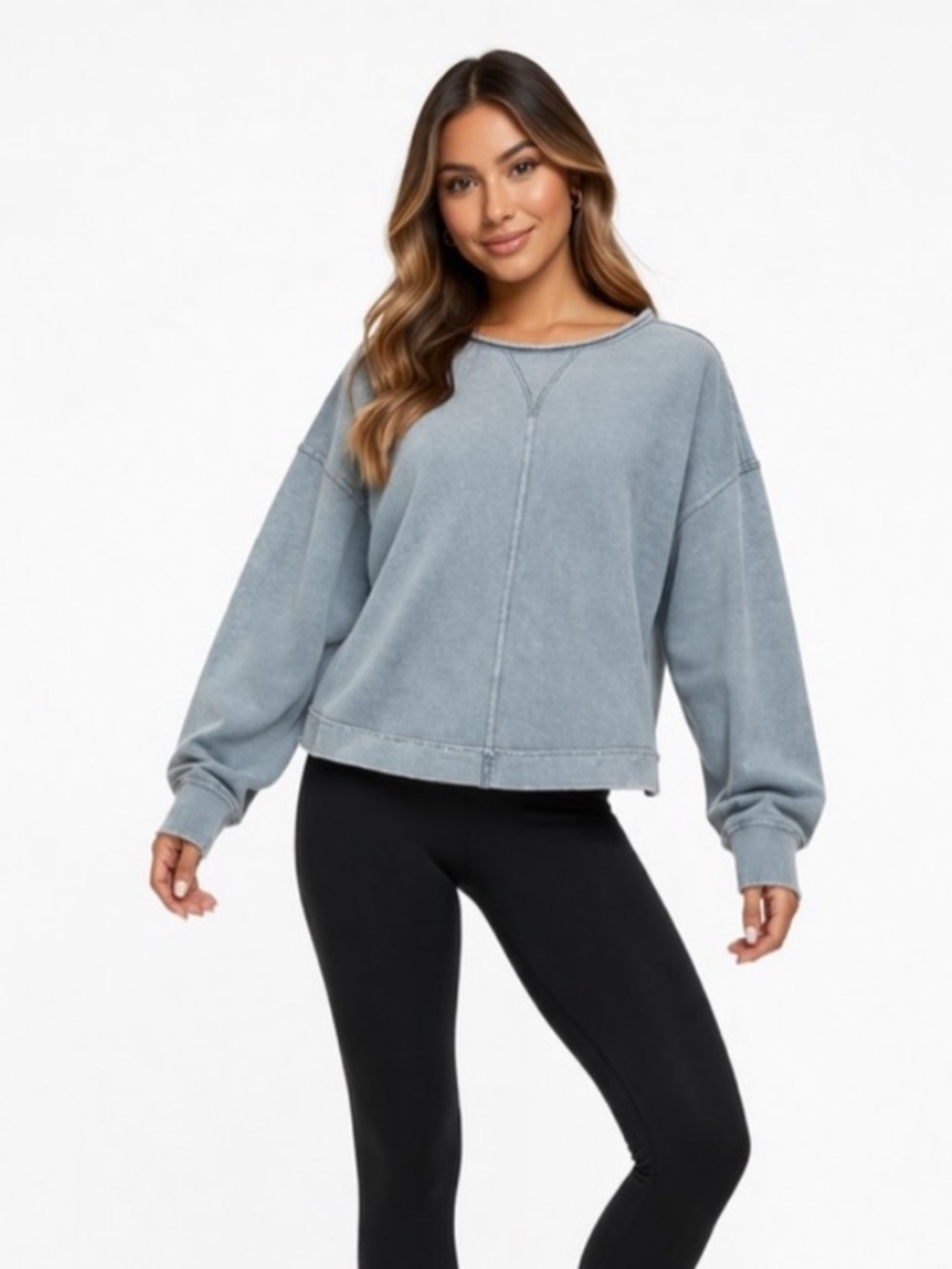 C&C California Sunwashed Olive Sweatshirt